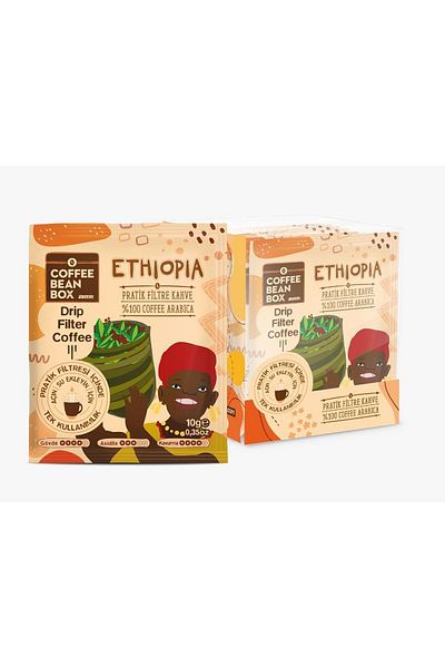 Altıntelve Ethiopia Filter Coffee - 10 Gr X 10 Pieces Hungry-Inside-Horse