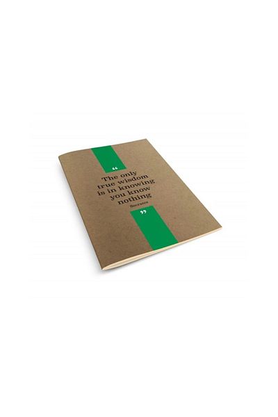 DEFFTER Kraft Quotes for Socrates - Thinkers / Socrates Kraft Quotes Cardboard K
