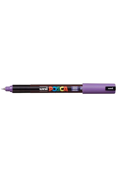 UNİ-BALL UNI POSCA Water Based Poster Marker - 0.7 PC-1MR 0.7 Purple
