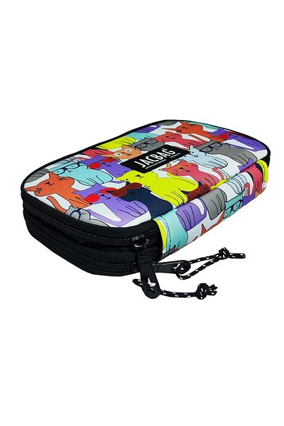 Jacbag Jac-11 Double Cover Oval Pencil Bag - Double Cover