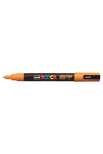 UNİ-BALL Uni Posca Water Based Poster Marker 0.9-1.3 Pc-3M Bright Yellow