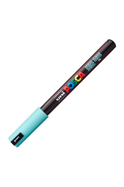 UNİ-BALL Water Green UNI POSCA Poster Marker - 0.7mm, PC-1MR