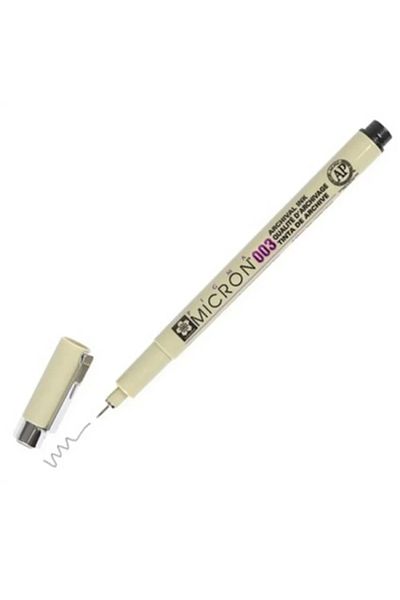 Sakura Pıgma Micron 003 - 0,15mm Black Technical Drawing Pen