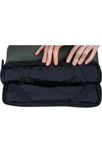 Serve حقيبة كمبيوتر محمول كاكي مقاس 15 بوصة/16 بوصة - S-case