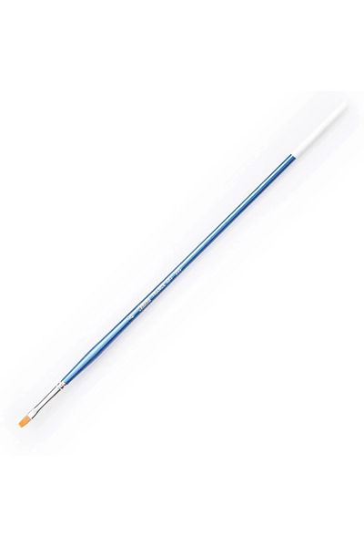 Pebeo 555/4 Golden Synthetic Bright Flat Cut Brush No:4