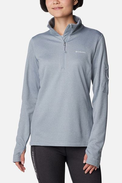Columbia W Park View ™ Grid Fleece 1/2 zip