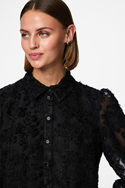 PIECES Rövid ujjú női Wov Pre100 ing