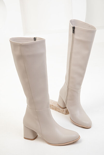 SOHO Bej Kadın Çizme 19833