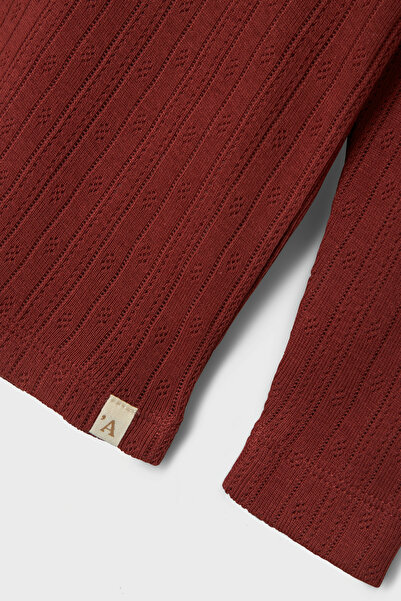 Lil' Atelier Mini Girl's Slim Fit Long Sleeve Top