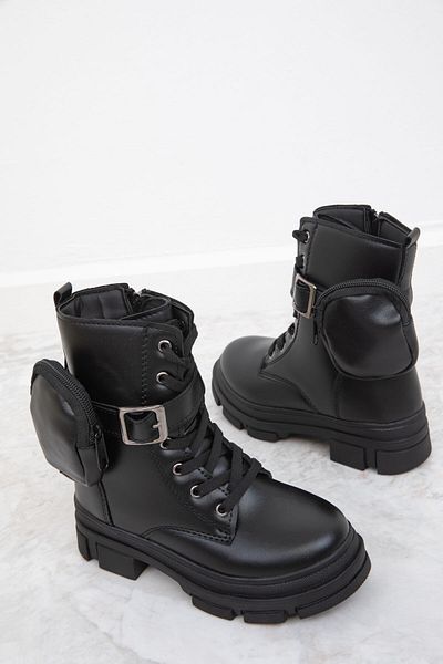 SOHO 19837 Model Black Children's Boots and Booties