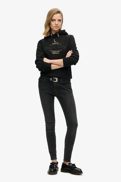 SUPERDRY LUXE METALLIC LOGO HOODIE