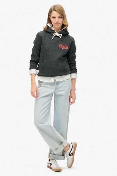 SUPERDRY NEON EMBROIDERED GRAPHIC HOOD
