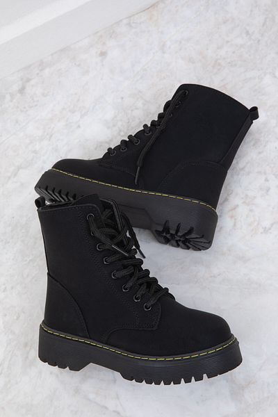 SOHO Dětské boty Black Matte - Bootie 19603