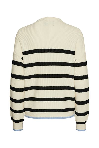 PIECES Pulovr Fem Knit Vi50/Pl32/Nyl18