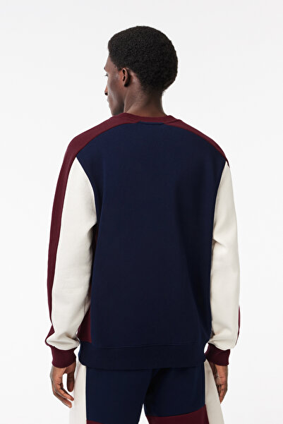 Lacoste Sh1299-00 Мъжки суичър Marine/Zin-Laponie