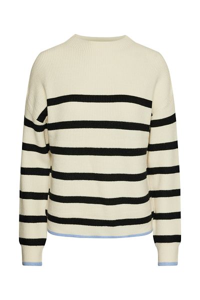 PIECES Pulovr Fem Knit Vi50/Pl32/Nyl18