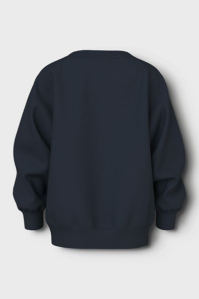 name ıt Blaues Sweatshirt mit Namen