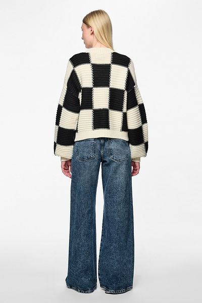 PIECES Pulovr Fem Knit Pre50/Pc44/Wo5/Nyl1
