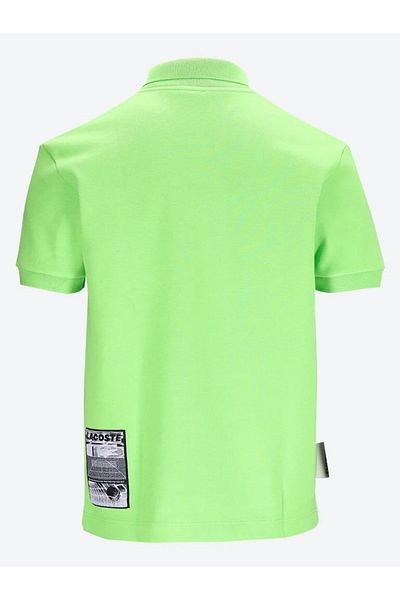 Lacoste Green Men's Polo Neck T-Shirt Ph4621-00-Ttv