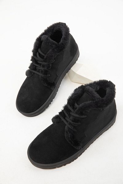 SOHO Semišové dámské boty černé - 19853 Model Bootie