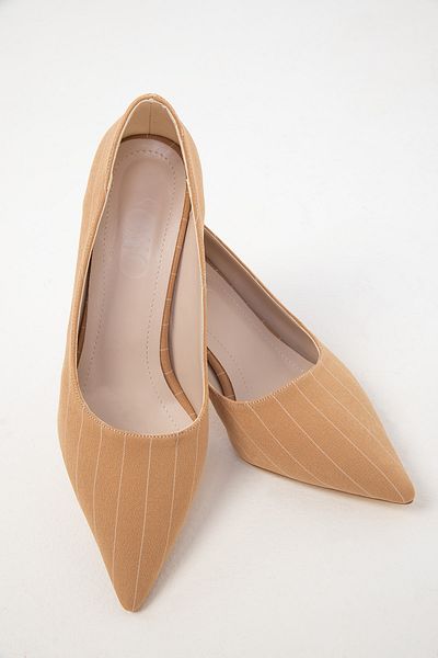 SOHO Nude Classic Women's Heeled Shoes - 19663