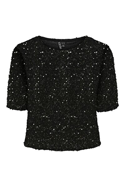 PIECES Bluzka z krótkim rękawem High End - Pre55/Pl45