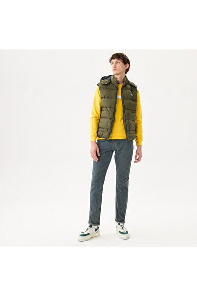 Lacoste Erkek Slim Fit Lacivert Jean Pantolon