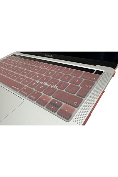 Mcstorey Macbook Pro Kılıf Klavye Koruyucu Türkçe Q Baskılı A1706 A1989 A2159...