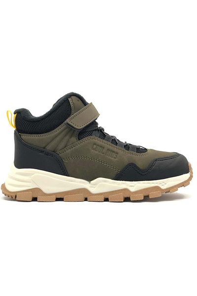 KCMN Doruk Rubber Sole - Αντιολισθητικές και Ορθοπεδικές Παιδικές Μπότες, Χακί