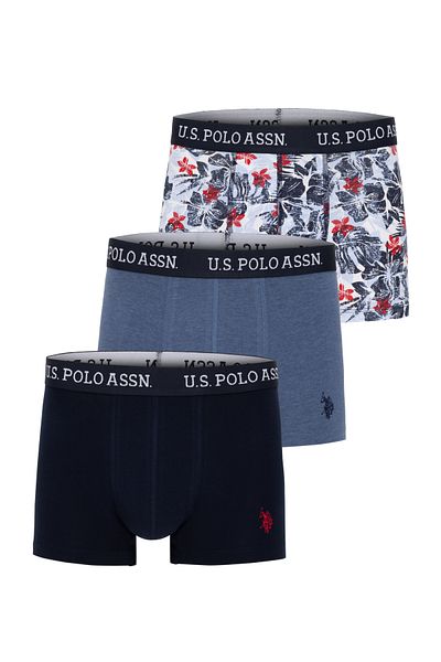 U.S. Polo Assn. Ανδρικό σετ μπόξερ 3 τεμαχίων 50301679 -vr090
