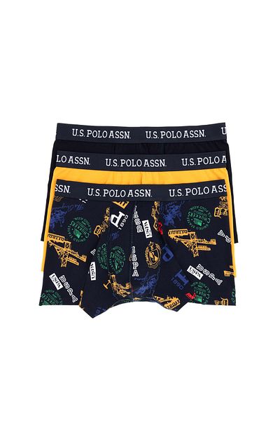 U.S. Polo Assn. Мъжки боксерски комплект от 3 части 50301685-vr044
