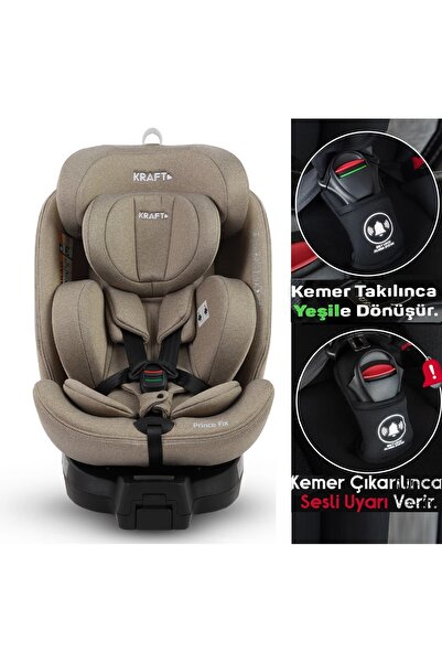Kraft Prince Fix İ-size (40-150 Cm) 0-36 Kg Oto Koltuğu