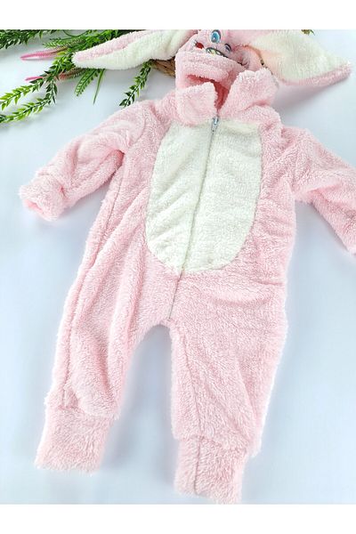 Butik Boys / Girls Plush Fleece Rabbit Eared Sleeping Bag