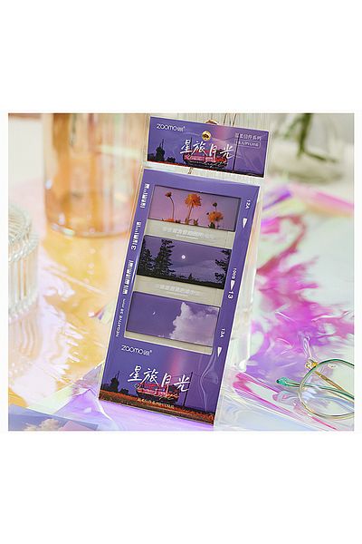 GUGUK Purpler Life Themed 5 Different Designs Pet Index • Index Sticker • Post-It • Sticky Note (Ggk-Mi112)