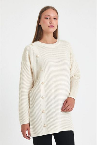 Store Buttoned Knitwear Sweater - Standard Size (Size S,M,L,Xl)