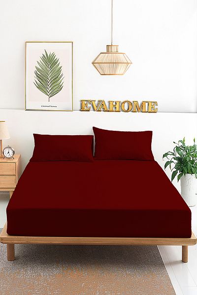 EVA Nova Series Cotton Fitted Elastic Sheet Pillowcase