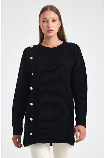 Store Buttoned Knitwear Sweater - Standard Size (Size S,M,L,Xl)