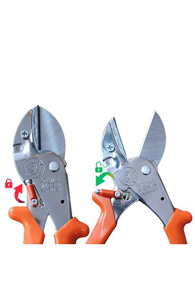 King Tiger Kt-2R Model Grape Pruning Scissors - Knitted Design
