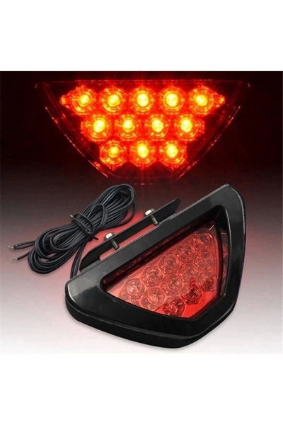 STS Oto Aksesuar F1 Arka Stop Fren Çakar Lambası Araçlar Ve Motosikletler Içi...
