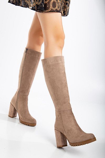 SUİNS SHOES Cizme de dama cu toc inalt Suins Olia Model