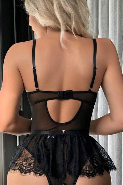 Qvien Secret Women's Garter Set Evening Dress Night
