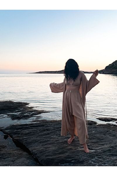 Tfifty Παντελόνι Bohemian Muslin Shalwar
