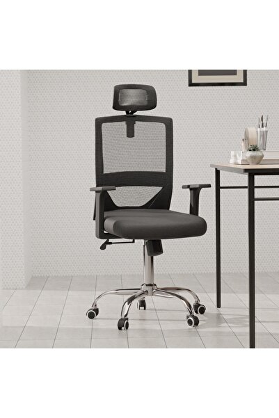 Mahmayi High-Back Ergonomic Office Chair - Adjustable, Breathable, Sturdy, and Comfortable