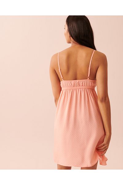 La Vie en Rose Printed Thin Straps Nightie