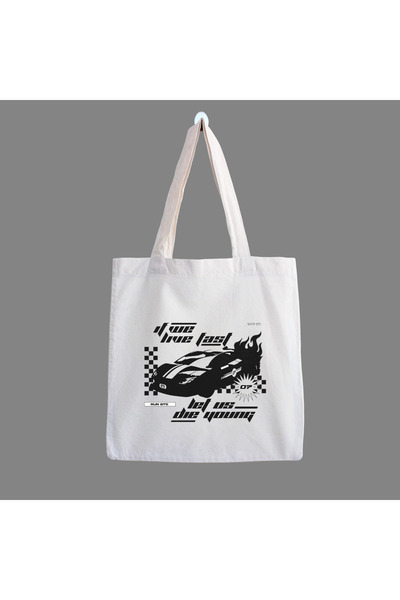 designedfy Run BTS Αδιάβροχη υφασμάτινη τσάντα με στάμπα, τσάντα παραλίας