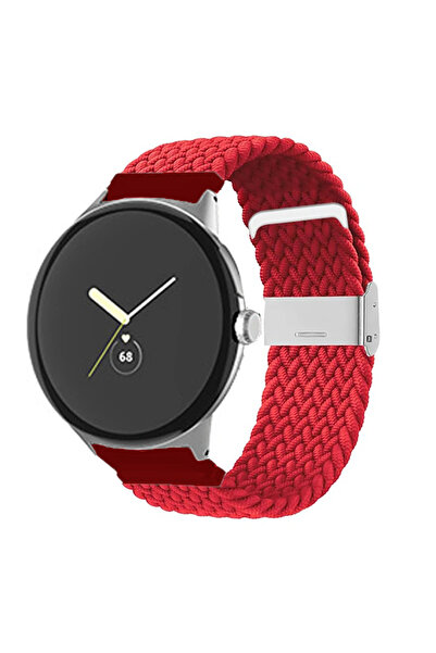 UnDePlus Flexi Mesh for Samsung Galaxy Watch 4 5 6 7 Fe 40 40 44 Classic 42 43 46 47 mm Band Metal Clip