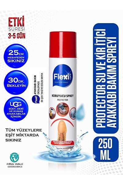 FLEXİCARE Protector Su Ve Kir Itici Ayakkabı Bakım Spreyi 250 ml Flx-6050