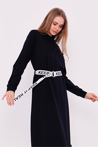 Bwest Αθλητικό φόρεμα με ζώνη και βολάν - 71076.015 - Navy Blue