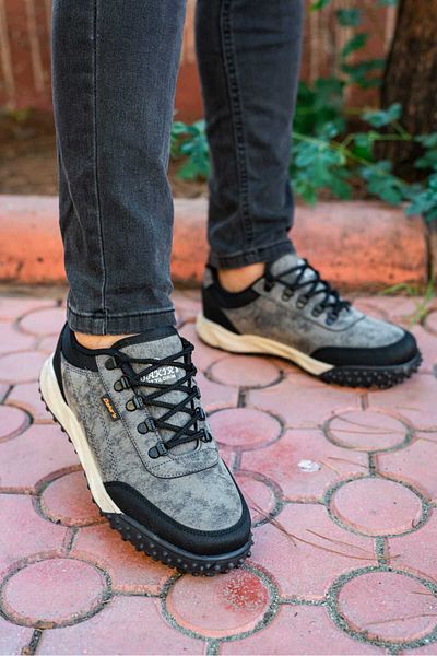 Weynes Ανδρικό γκρι DK Orthopedic Daily Αδιάβροχο Sneaker WSB1102