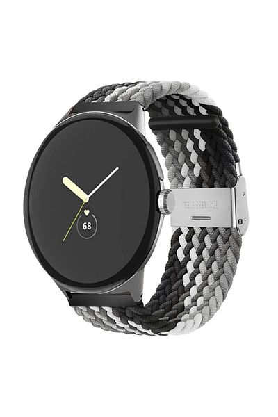 UnDePlus Huawei Watch 3 Pro - Metal Clip with 46mm Band, Flexi Braid